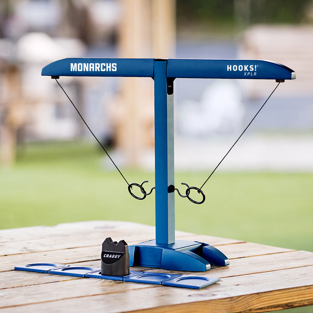 HOOKS! XPLR – Old Dominion Monarchs – Tailgate Ring Toss Game
