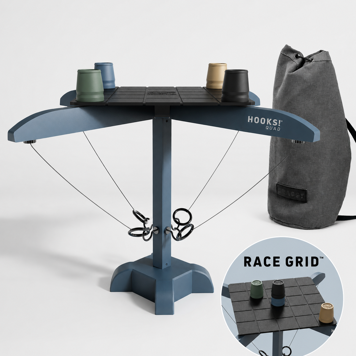 HOOKS! QUAD - 4-Player Ring Toss Game – Craggy Games
