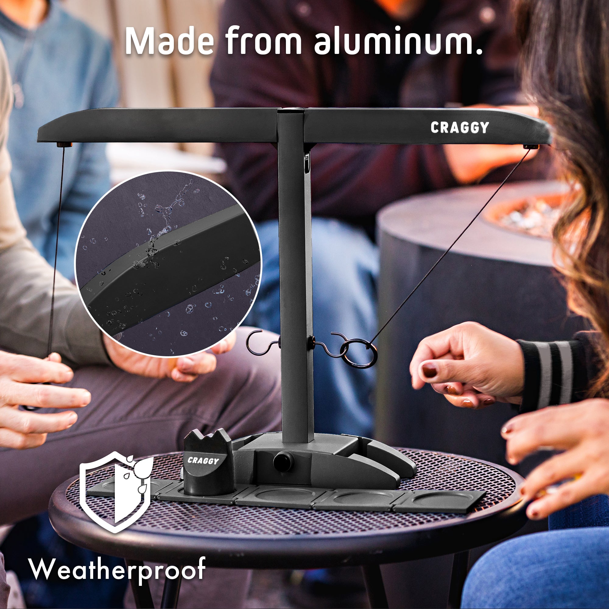 HOOKS! XPLR – Maryland Terrapins – Tailgate Ring Toss Game