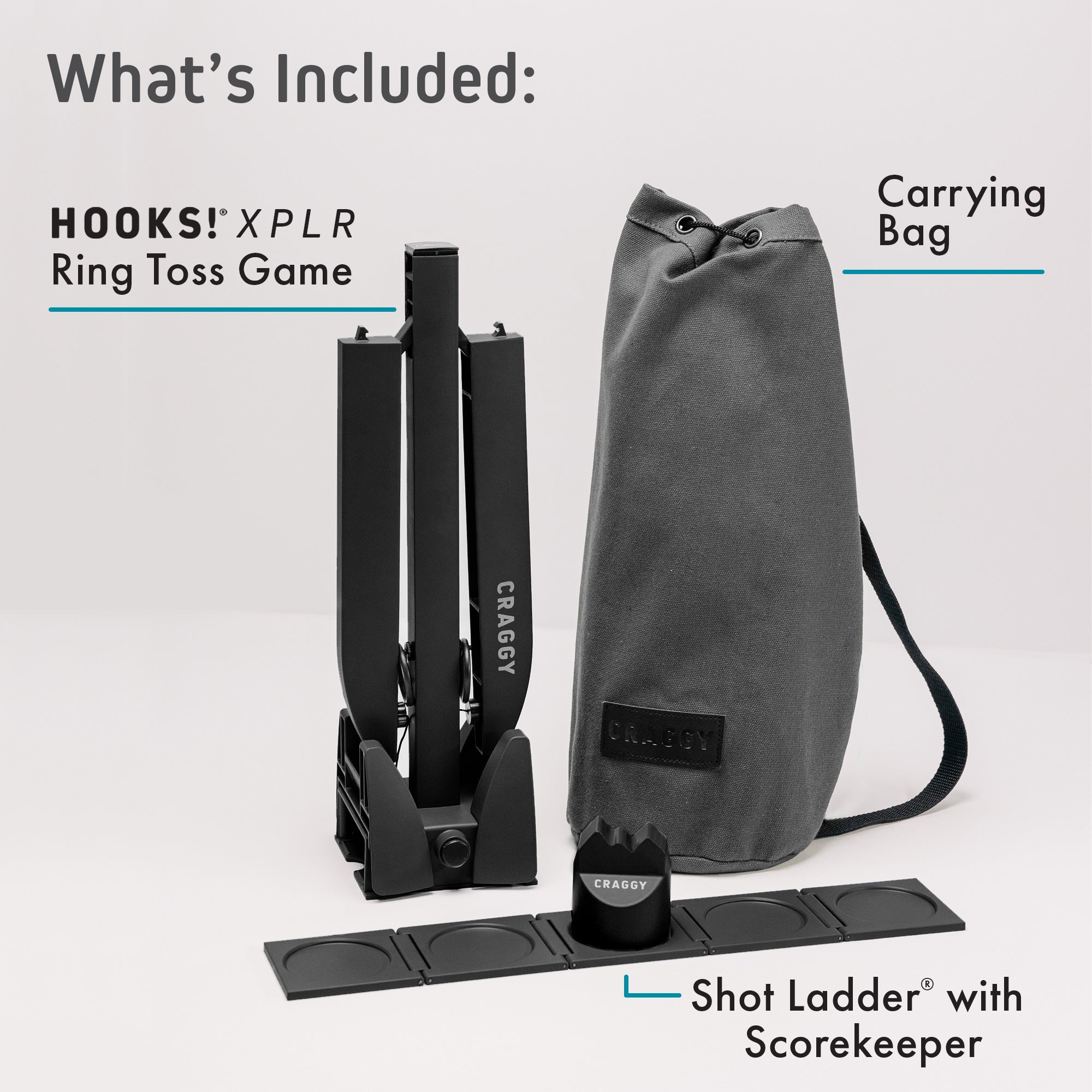 HOOKS! XPLR – Maryland Terrapins – Tailgate Ring Toss Game