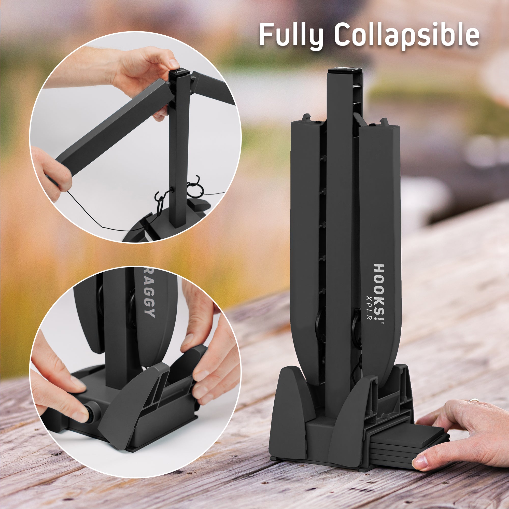 HOOKS! XPLR – Maryland Terrapins – Tailgate Ring Toss Game