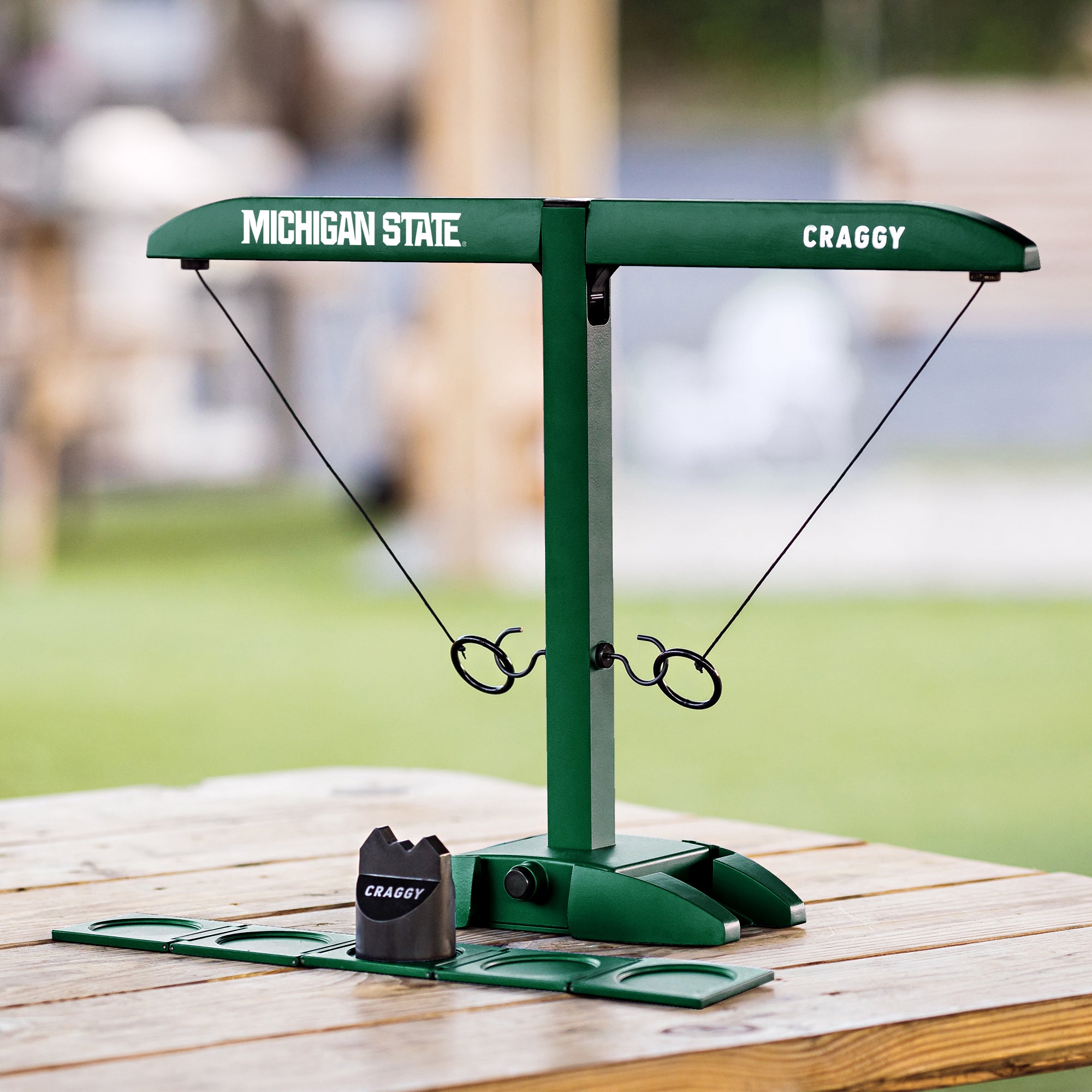 HOOKS! XPLR – MSU Spartans – Tailgate Ring Toss Game
