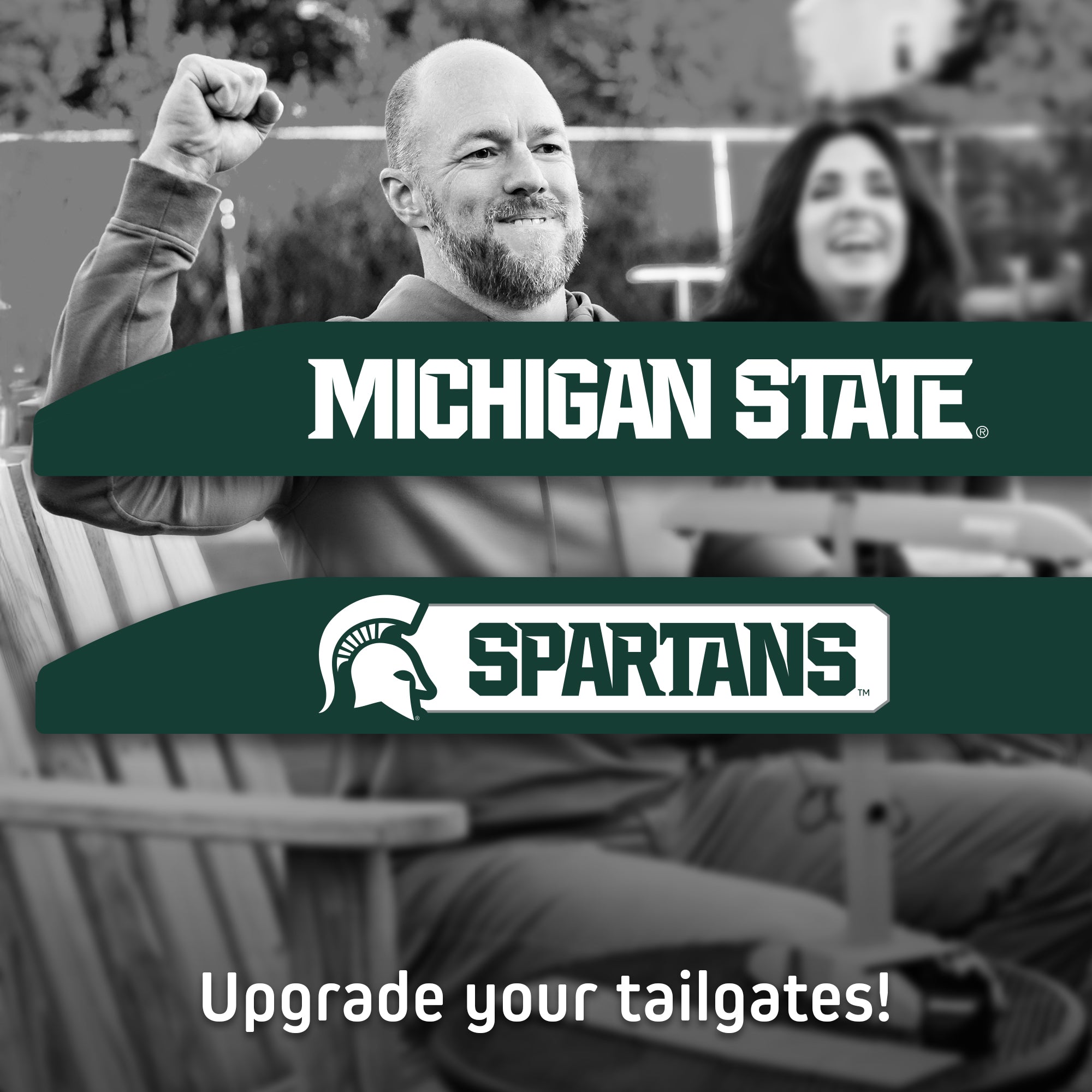 HOOKS! XPLR – MSU Spartans – Tailgate Ring Toss Game