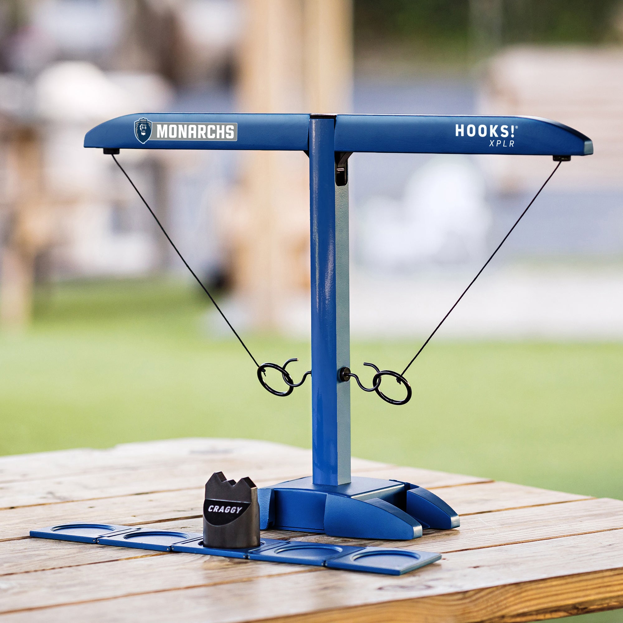 HOOKS! XPLR – Old Dominion Monarchs – Tailgate Ring Toss Game