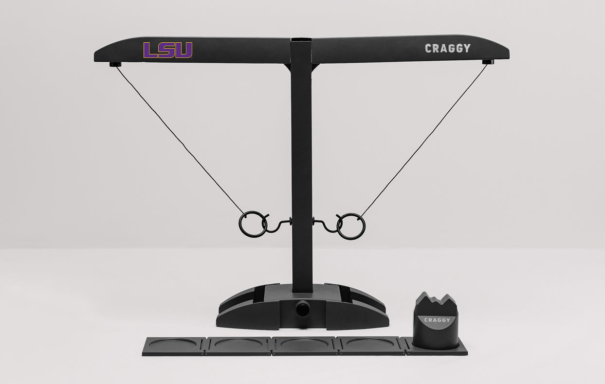 HOOKS! XPLR – LSU Tigers – Tailgate Ring Toss Game