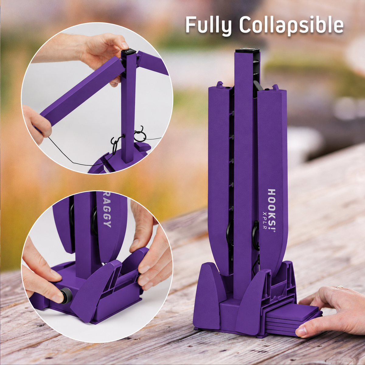 HOOKS! XPLR – LSU Tigers – Tailgate Ring Toss Game