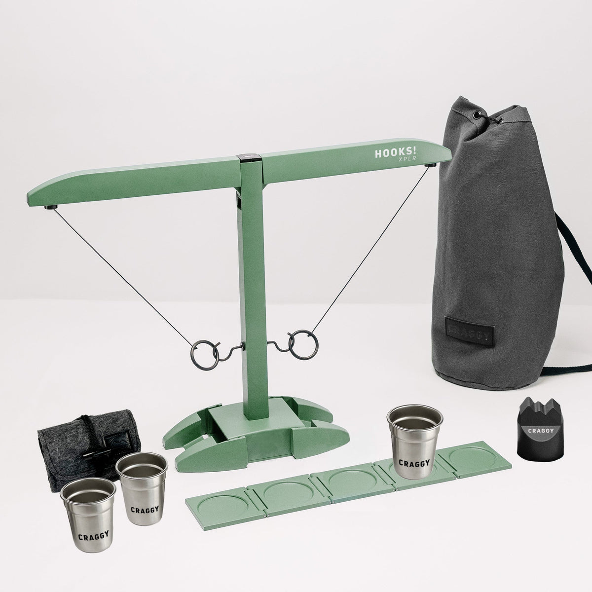 HOOKS! XPLR Party Bundle with Travel Shot Glass Set