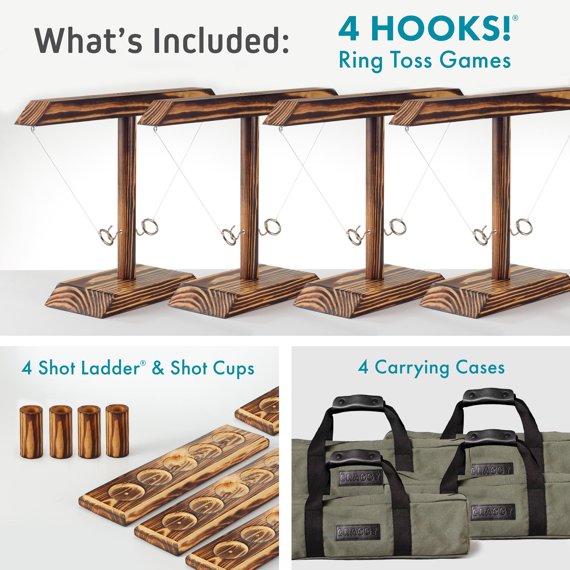 HOOKS!®  Party Bundle - 4 Pack