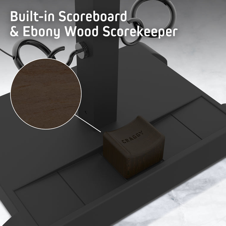 HOOKS! CORE - Ring Toss Game With Built-In Scoring