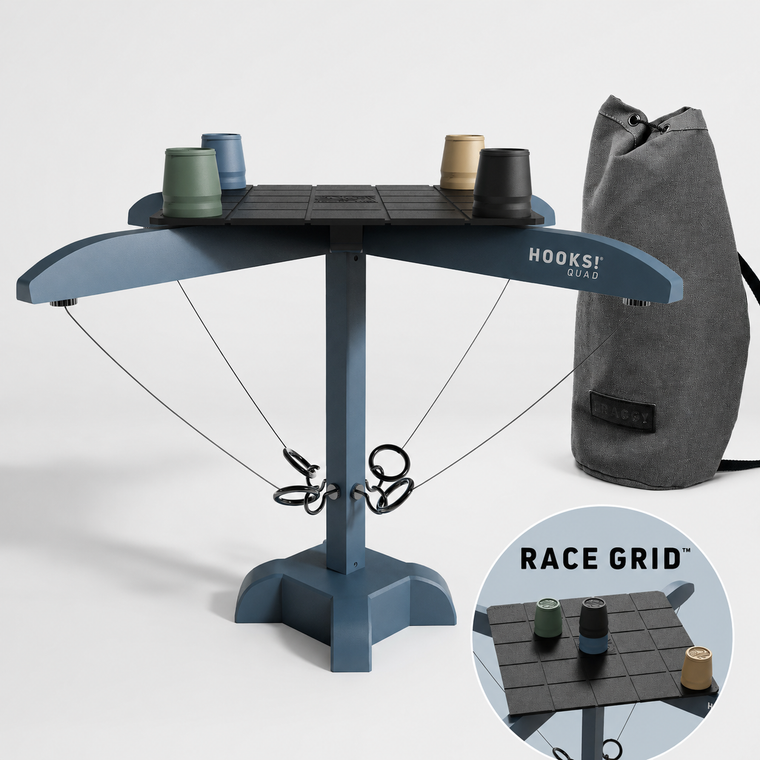 HOOKS! QUAD - 4-Player Ring Toss Game