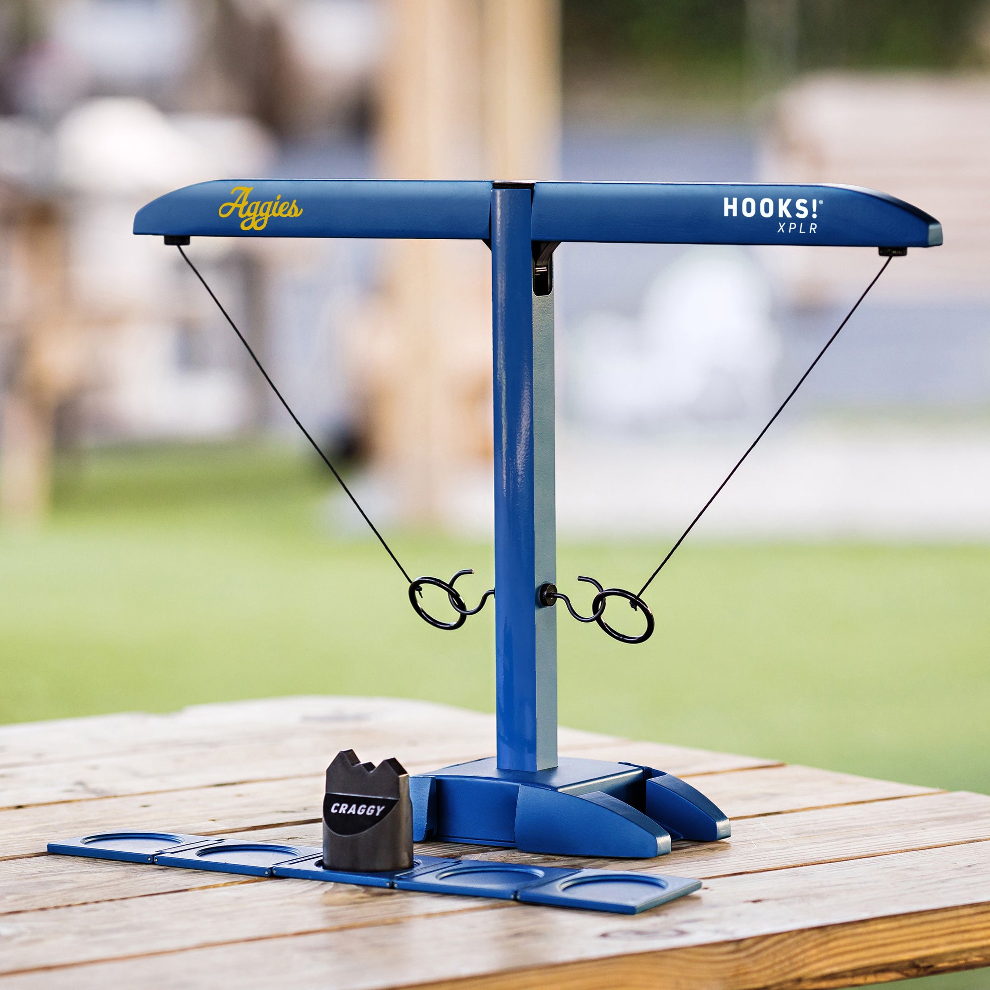 HOOKS! XPLR – UC Davis Aggies – Tailgate Ring Toss Game