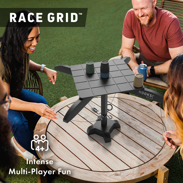 HOOKS! QUAD - 4-Player Ring Toss Game